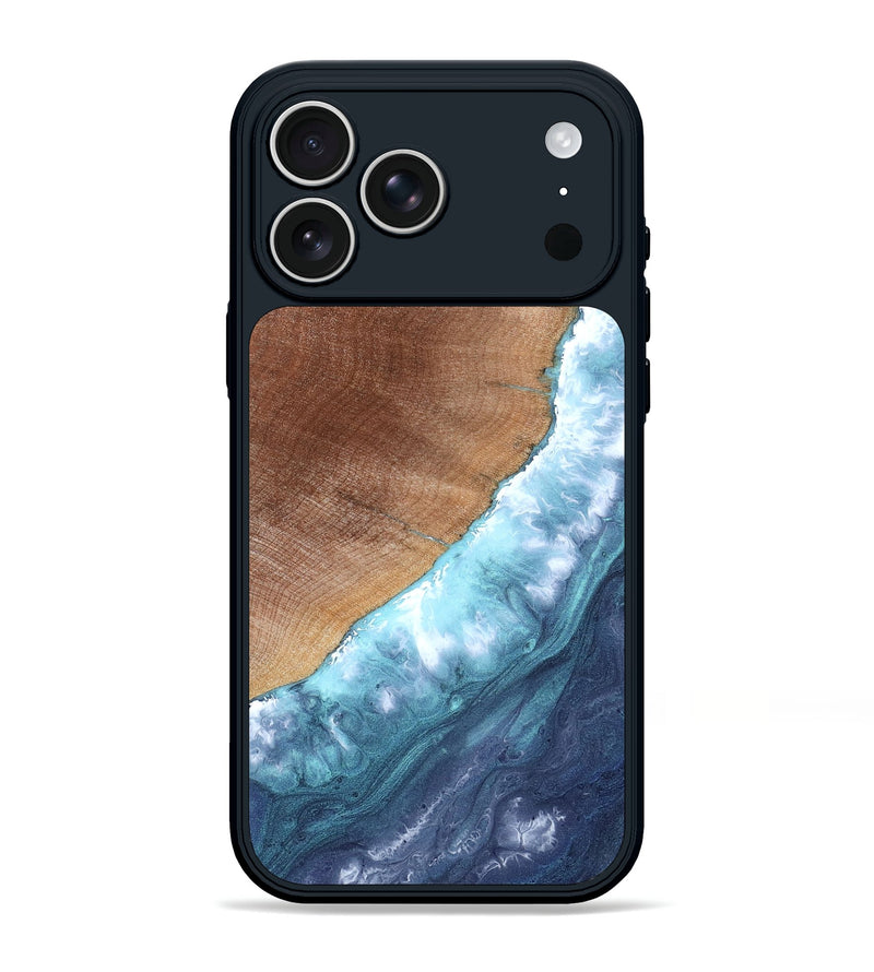 iPhone 17 Pro Max Wood Phone Case - Jeanine (Coastal, 820035)