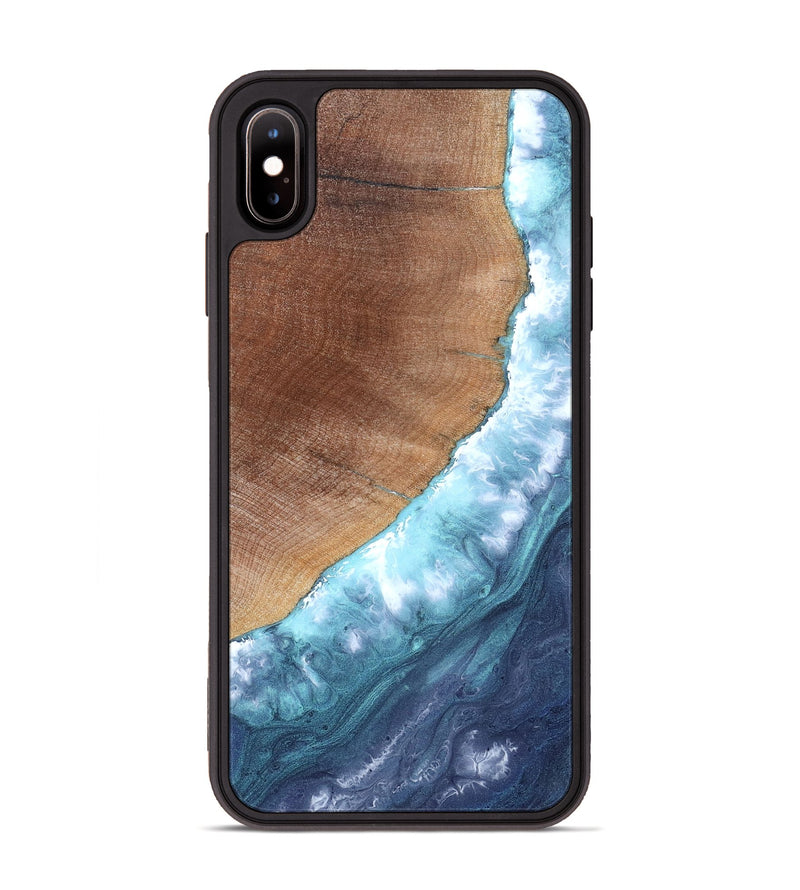 iPhone Xs Max Wood Phone Case - Jeanine (Coastal, 820035)
