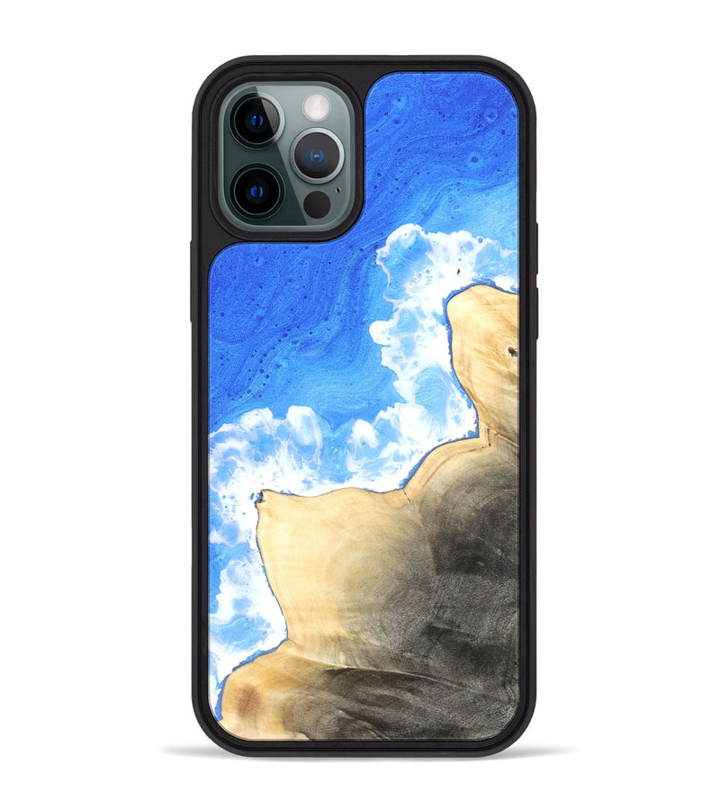 iPhone 12 Pro Max Wood Phone Case - Aaliyah (Coastal, 820036)