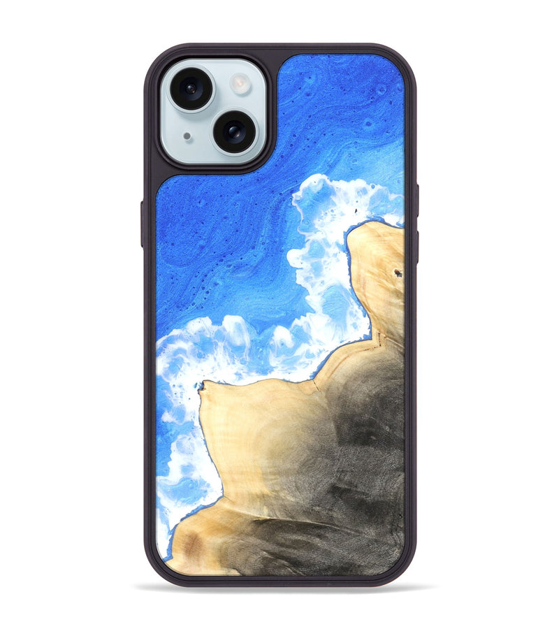 iPhone 15 Plus Wood Phone Case - Aaliyah (Coastal, 820036)