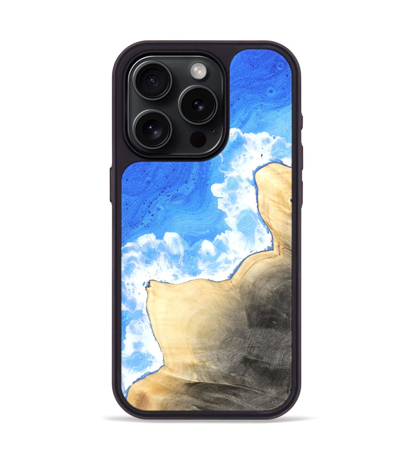 iPhone 15 Pro Wood Phone Case - Aaliyah (Coastal, 820036)