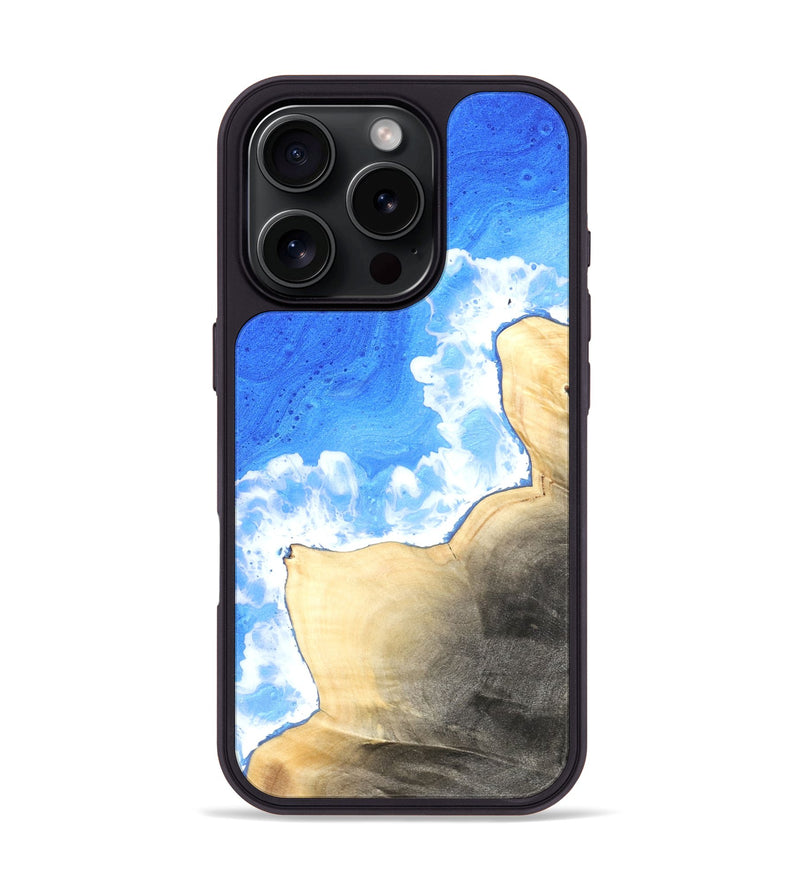 iPhone 16 Pro Wood Phone Case - Aaliyah (Coastal, 820036)