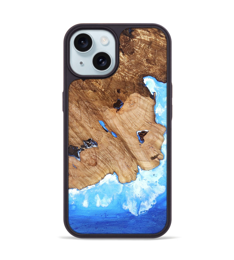 iPhone 15 Wood Phone Case - Karol (Coastal, 820040)