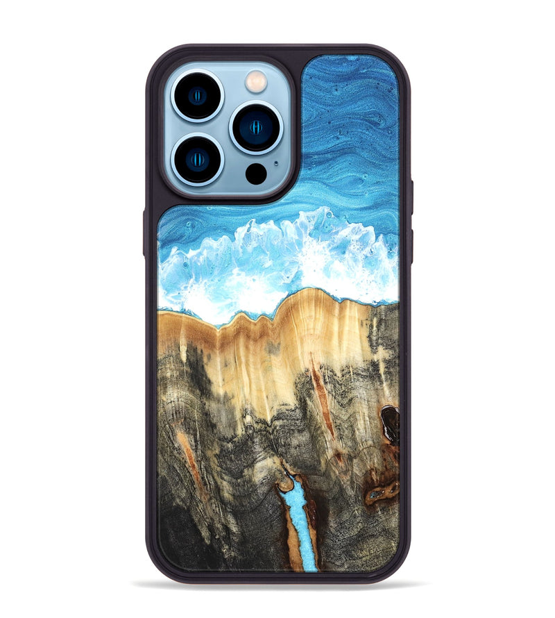 iPhone 14 Pro Max Wood Phone Case - Monique (Coastal, 820041)