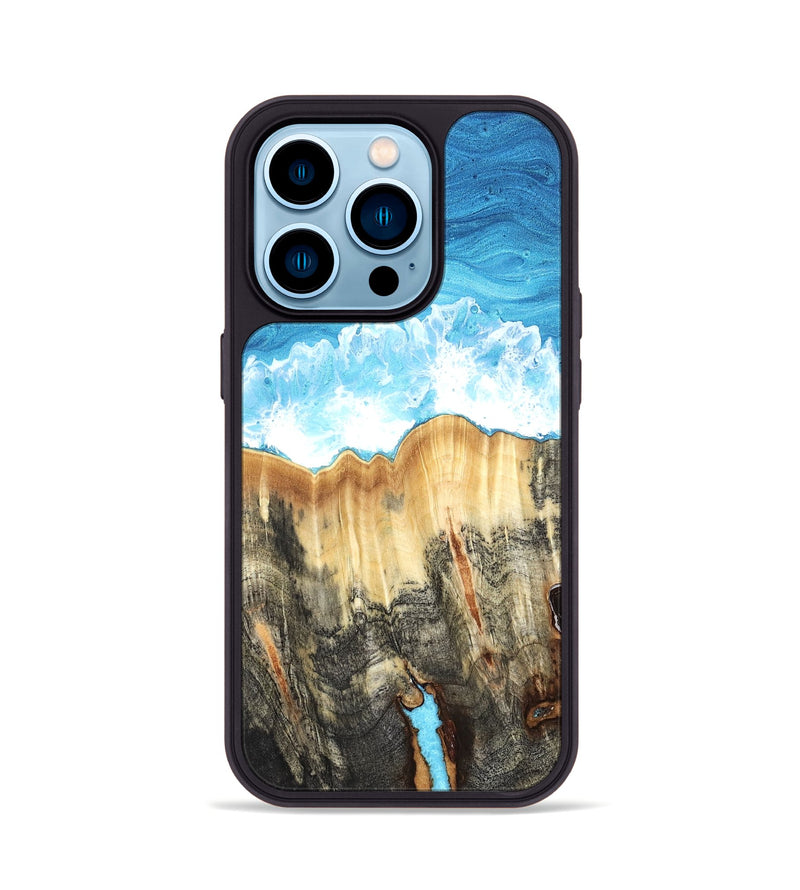 iPhone 14 Pro Wood Phone Case - Monique (Coastal, 820041)