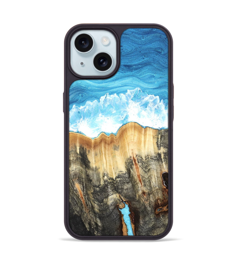 iPhone 15 Wood Phone Case - Monique (Coastal, 820041)