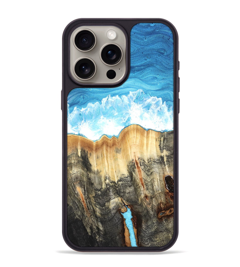 iPhone 15 Pro Max Wood Phone Case - Monique (Coastal, 820041)