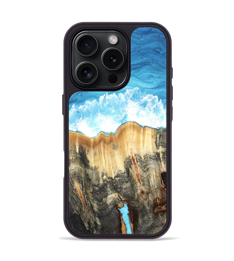iPhone 16 Pro Wood Phone Case - Monique (Coastal, 820041)