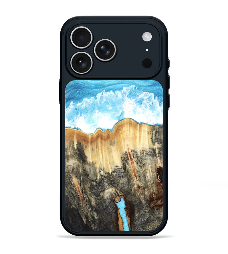 iPhone 17 Pro Max Wood Phone Case - Monique (Coastal, 820041)