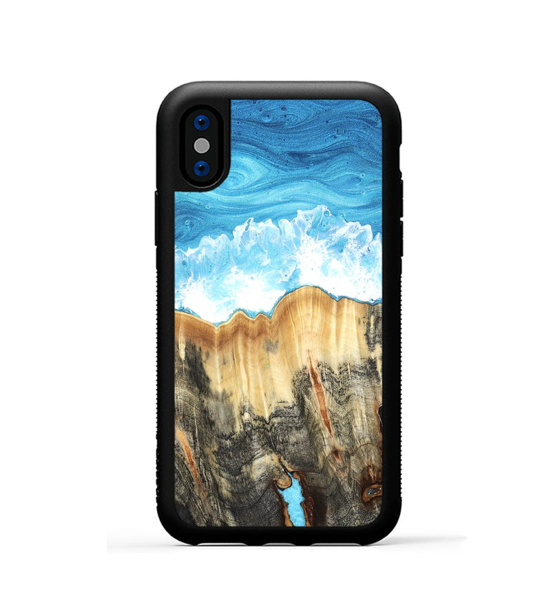 iPhone Xs Wood Phone Case - Monique (Coastal, 820041)