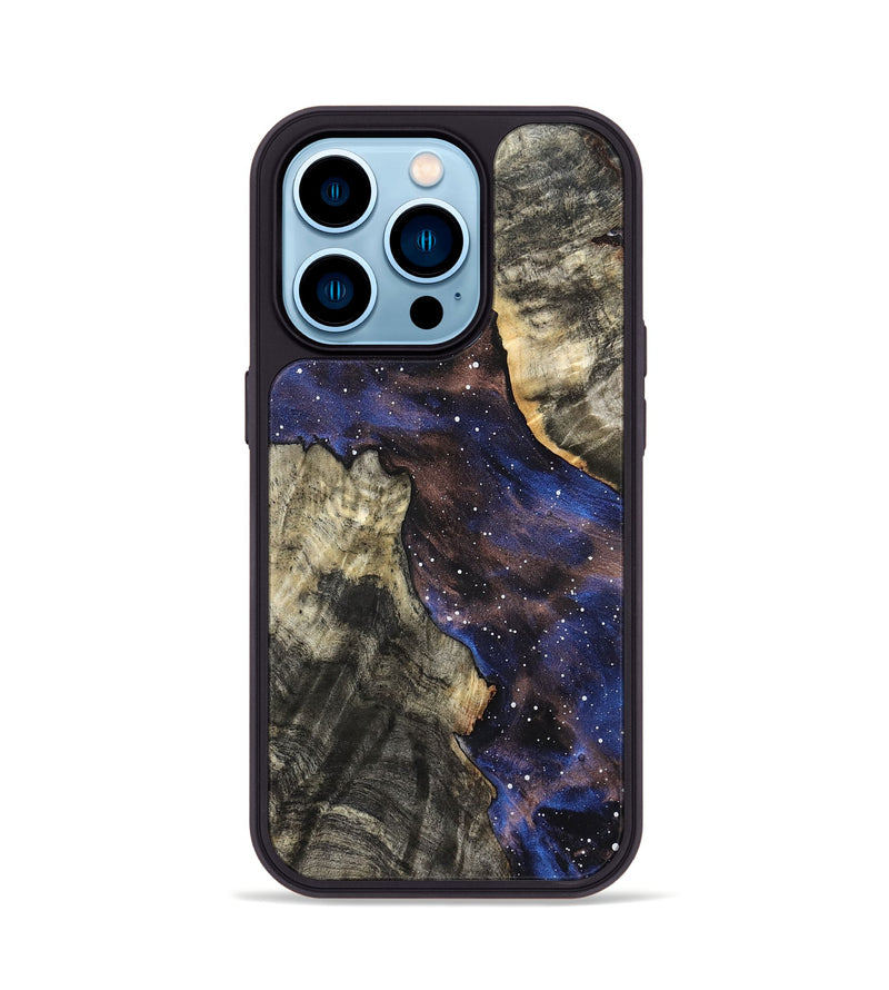 iPhone 14 Pro Wood Phone Case - Bernard (Cosmos, 820045)