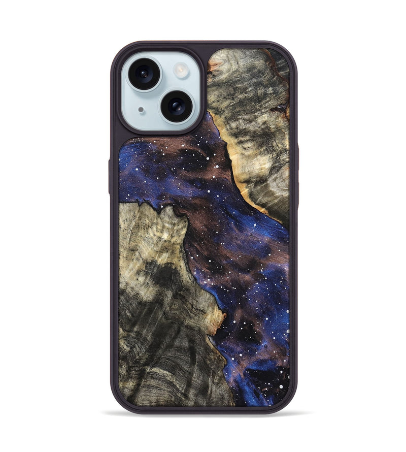 iPhone 15 Wood Phone Case - Bernard (Cosmos, 820045)