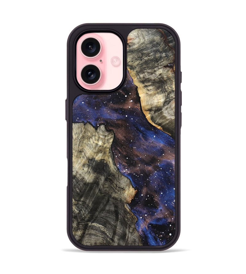 iPhone 16 Wood Phone Case - Bernard (Cosmos, 820045)