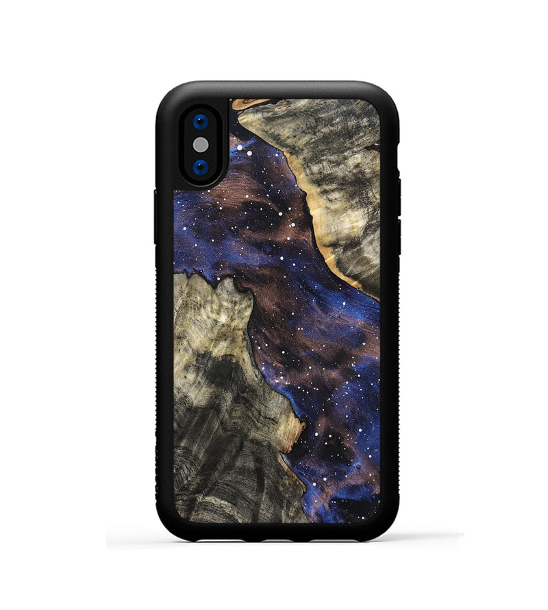 iPhone Xs Wood Phone Case - Bernard (Cosmos, 820045)