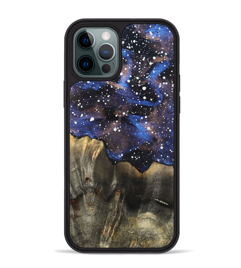 iPhone 12 Pro Max Wood Phone Case - Larry (Cosmos, 820047)