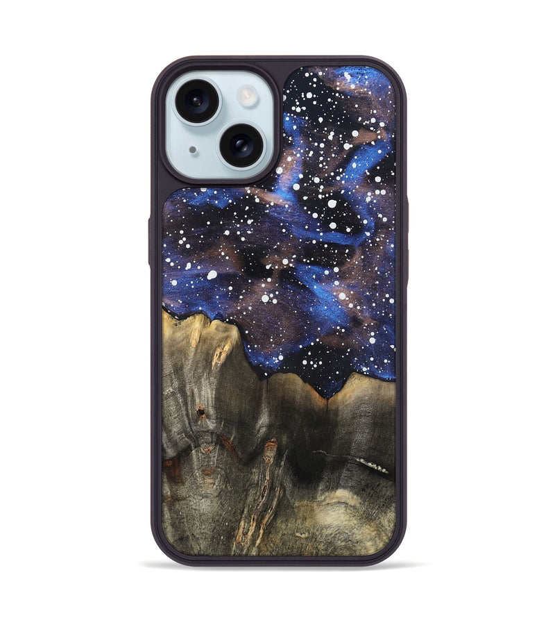 iPhone 15 Wood Phone Case - Larry (Cosmos, 820047)