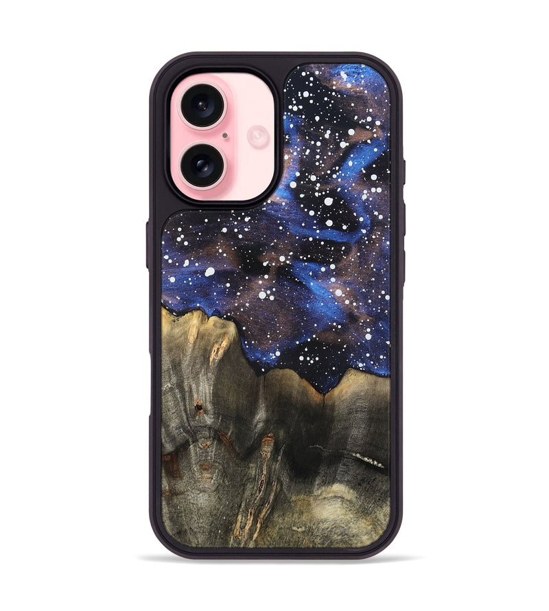 iPhone 16 Wood Phone Case - Larry (Cosmos, 820047)