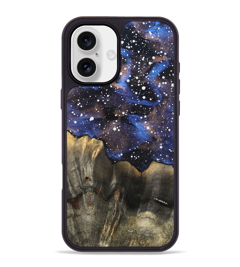 iPhone 16 Plus Wood Phone Case - Larry (Cosmos, 820047)