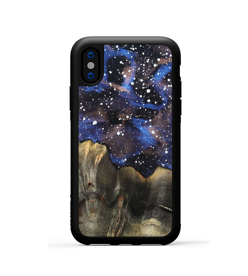 iPhone Xs Wood Phone Case - Larry (Cosmos, 820047)