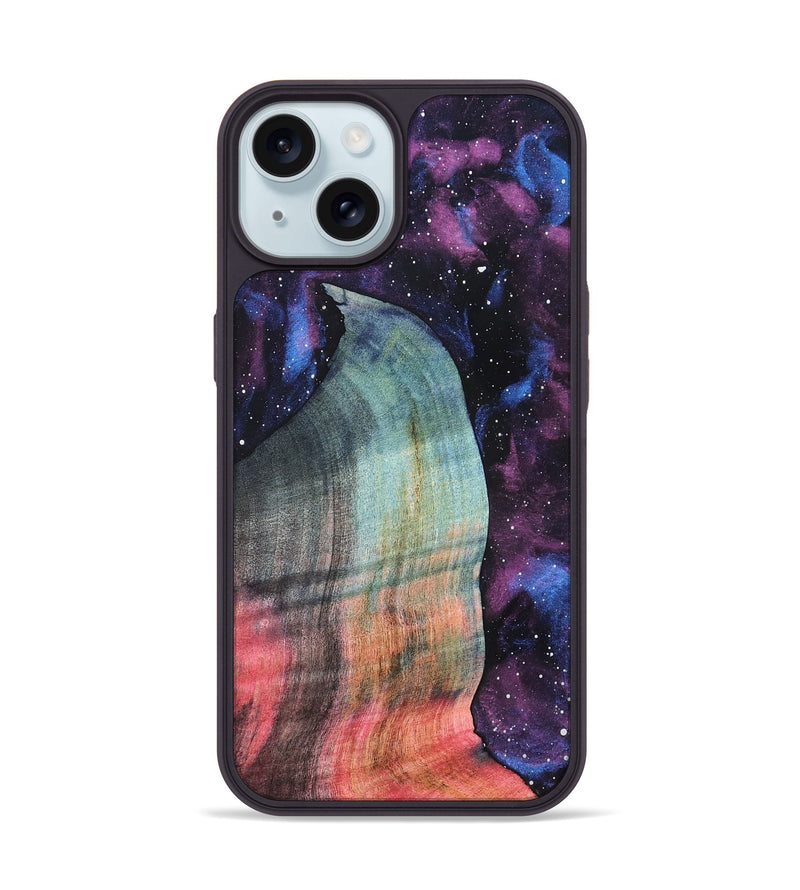 iPhone 15 Wood Phone Case - Novah (Cosmos, 820048)