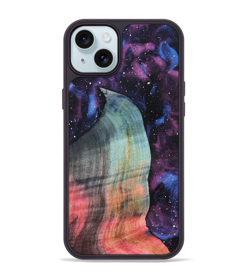 iPhone 15 Plus Wood Phone Case - Novah (Cosmos, 820048)