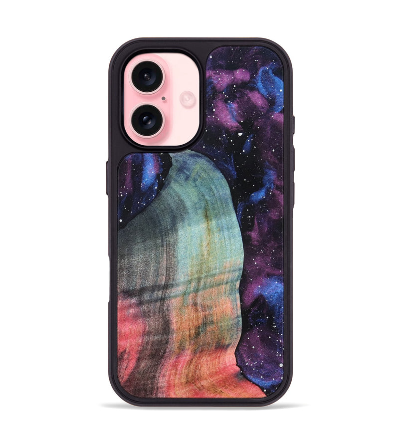 iPhone 16 Wood Phone Case - Novah (Cosmos, 820048)