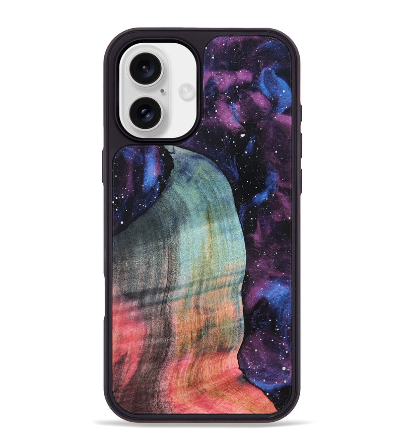 iPhone 16 Plus Wood Phone Case - Novah (Cosmos, 820048)