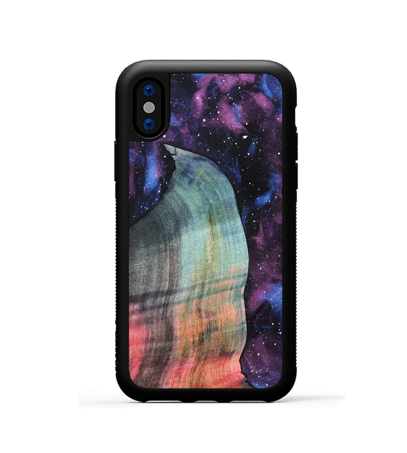 iPhone Xs Wood Phone Case - Novah (Cosmos, 820048)