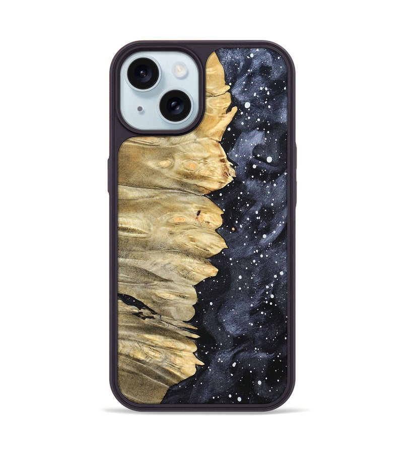 iPhone 15 Wood Phone Case - Aarav (Cosmos, 820049)