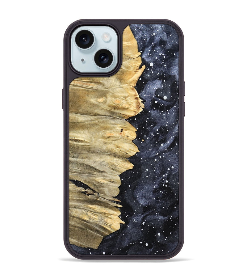 iPhone 15 Plus Wood Phone Case - Aarav (Cosmos, 820049)