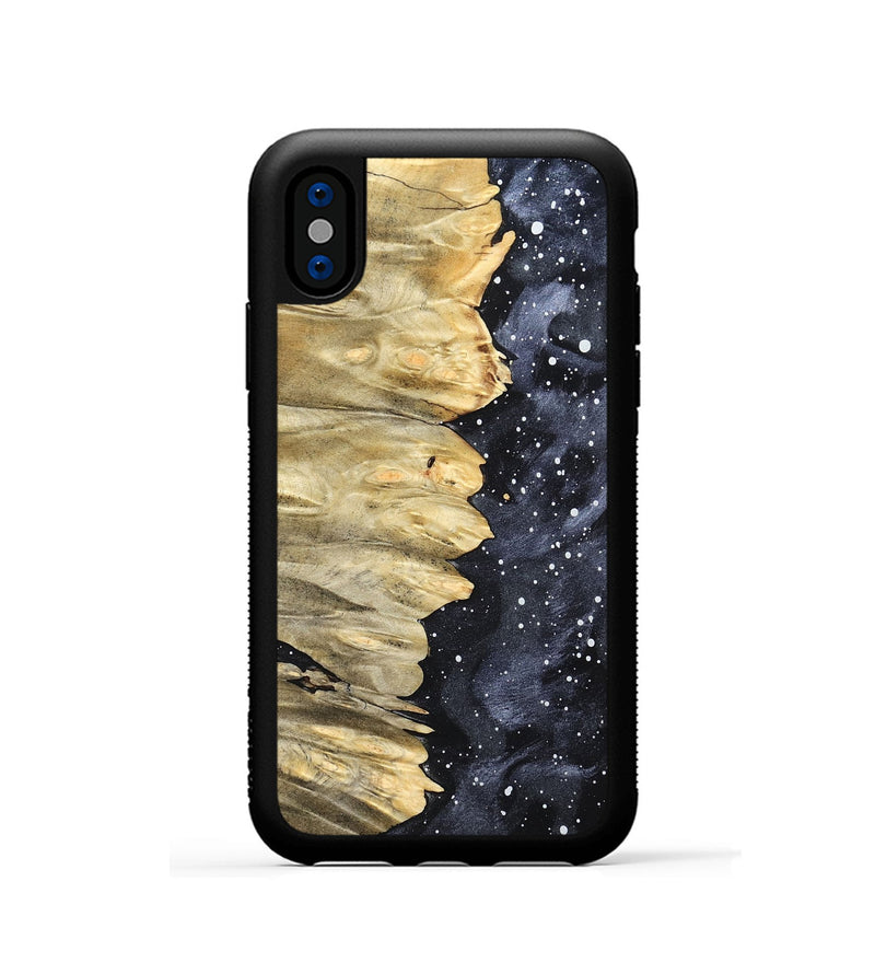 iPhone Xs Wood Phone Case - Aarav (Cosmos, 820049)