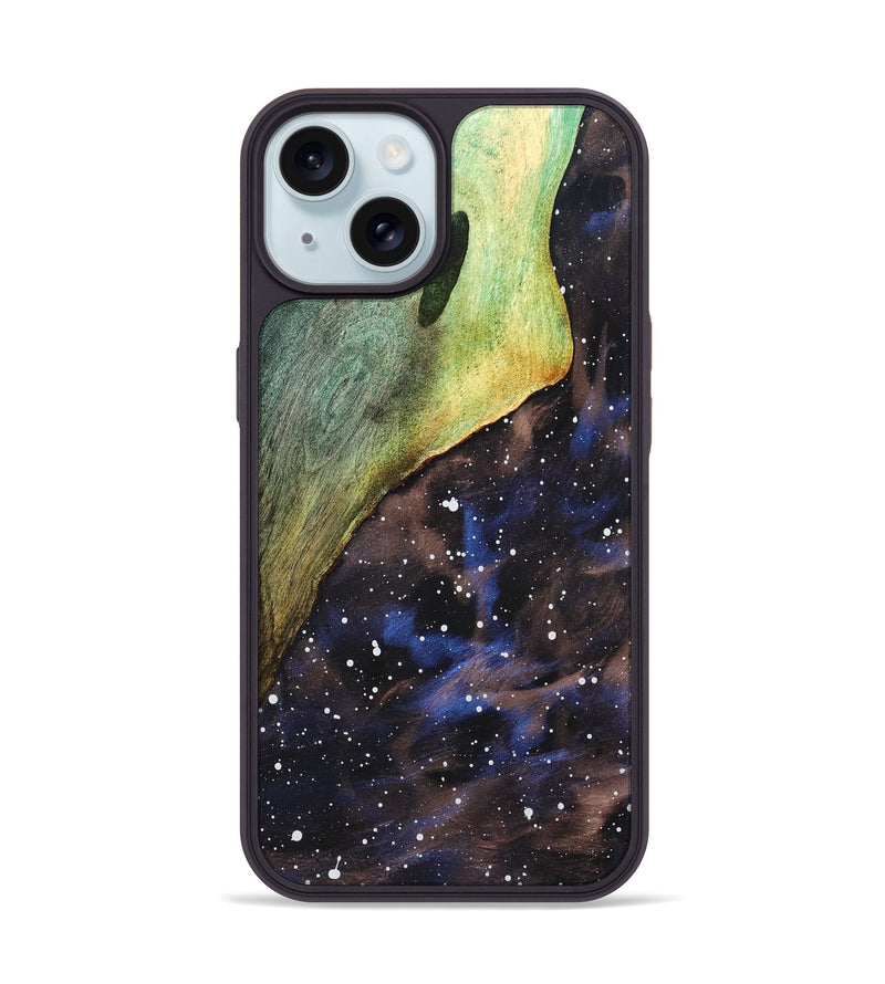 iPhone 15 Wood Phone Case - Kaliyah (Cosmos, 820050)