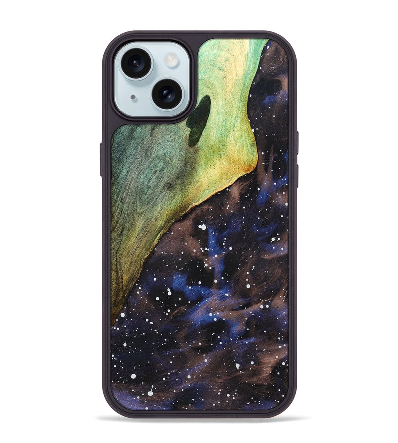 iPhone 15 Plus Wood Phone Case - Kaliyah (Cosmos, 820050)