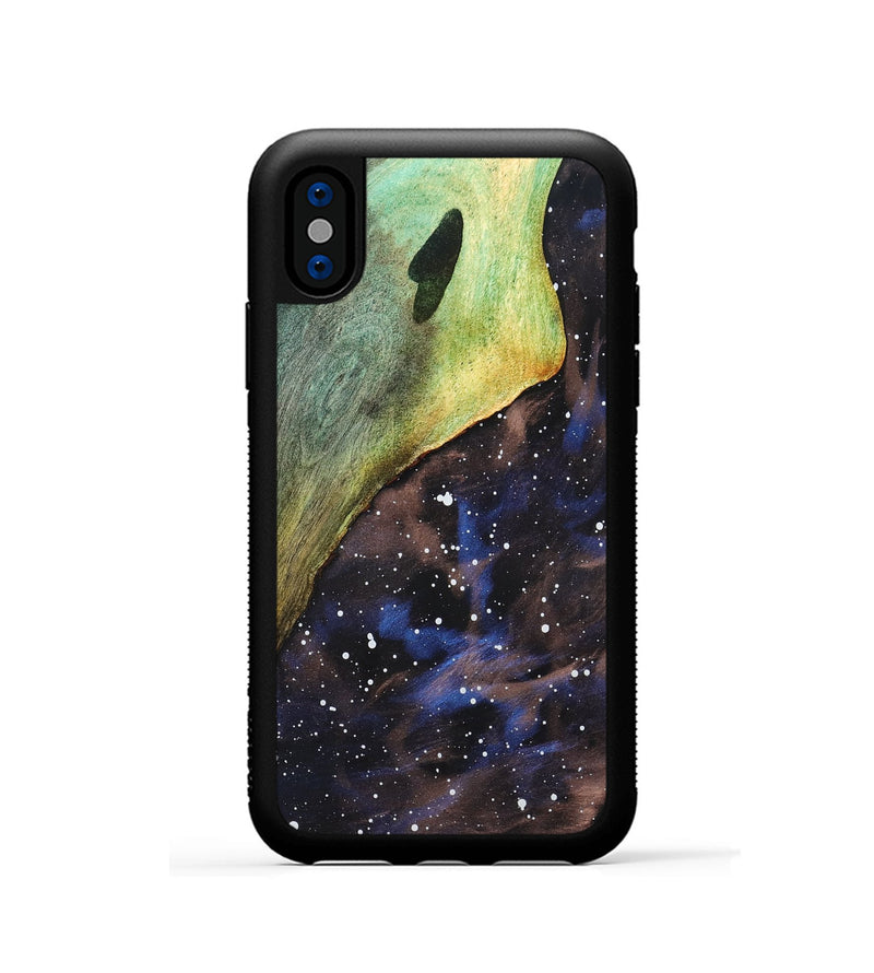 iPhone Xs Wood Phone Case - Kaliyah (Cosmos, 820050)