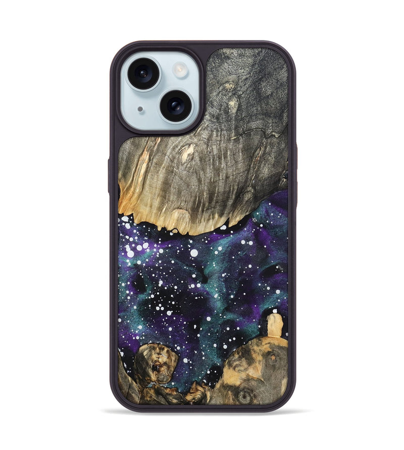 iPhone 15 Wood Phone Case - Samuel (Cosmos, 820051)