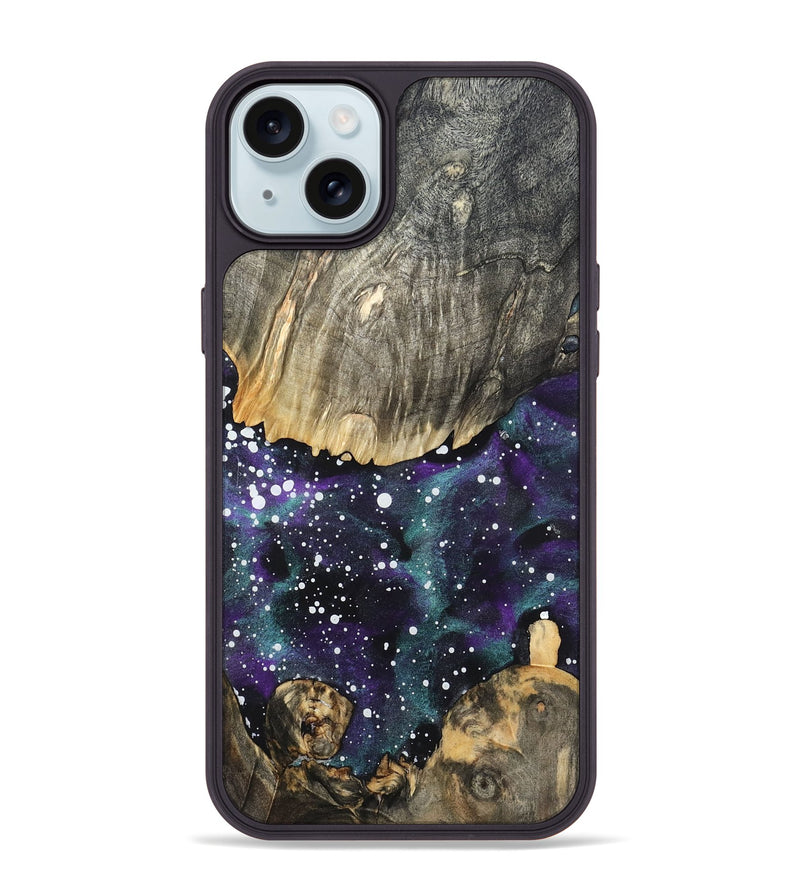 iPhone 15 Plus Wood Phone Case - Samuel (Cosmos, 820051)