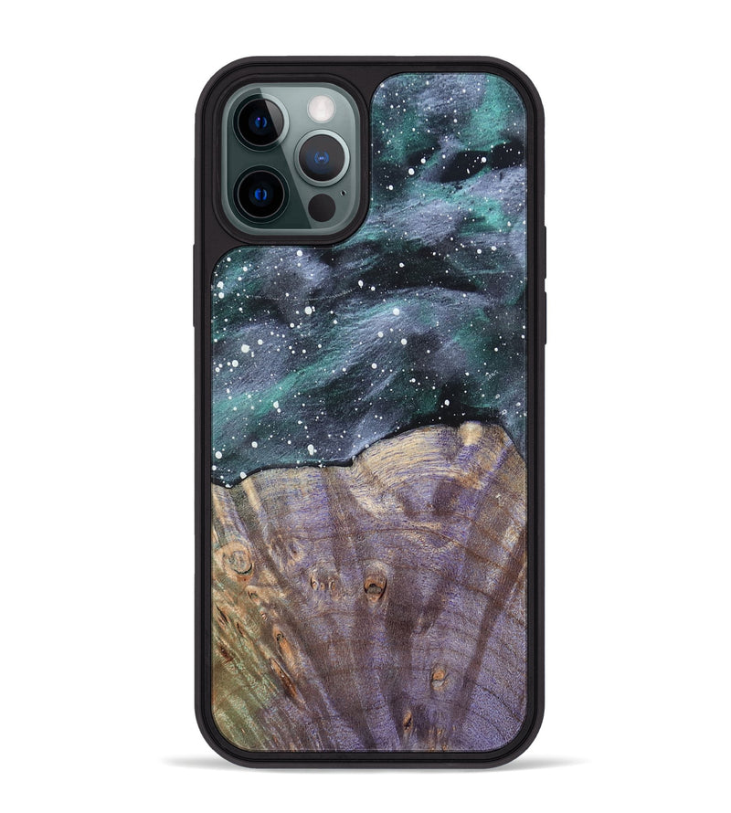 iPhone 12 Pro Max Wood Phone Case - Ieshia (Cosmos, 820052)