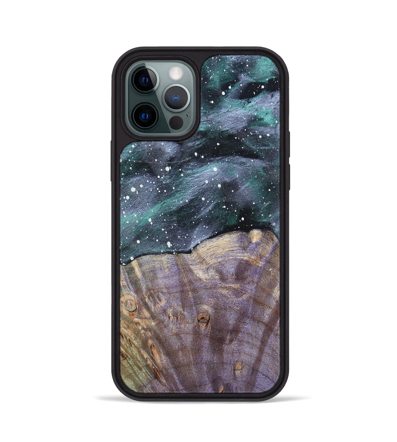 iPhone 12 Pro Wood Phone Case - Ieshia (Cosmos, 820052)