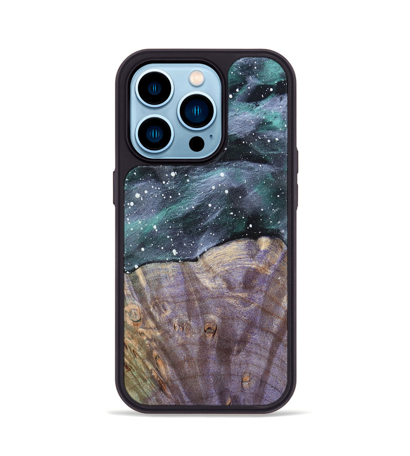 iPhone 14 Pro Wood Phone Case - Ieshia (Cosmos, 820052)