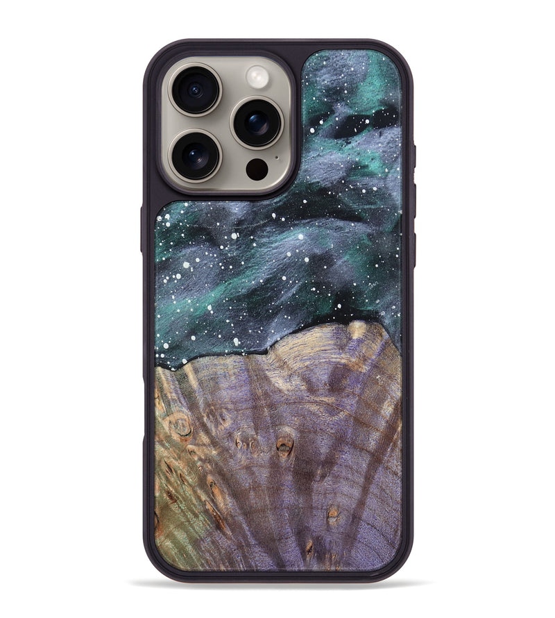 iPhone 16 Pro Max Wood Phone Case - Ieshia (Cosmos, 820052)
