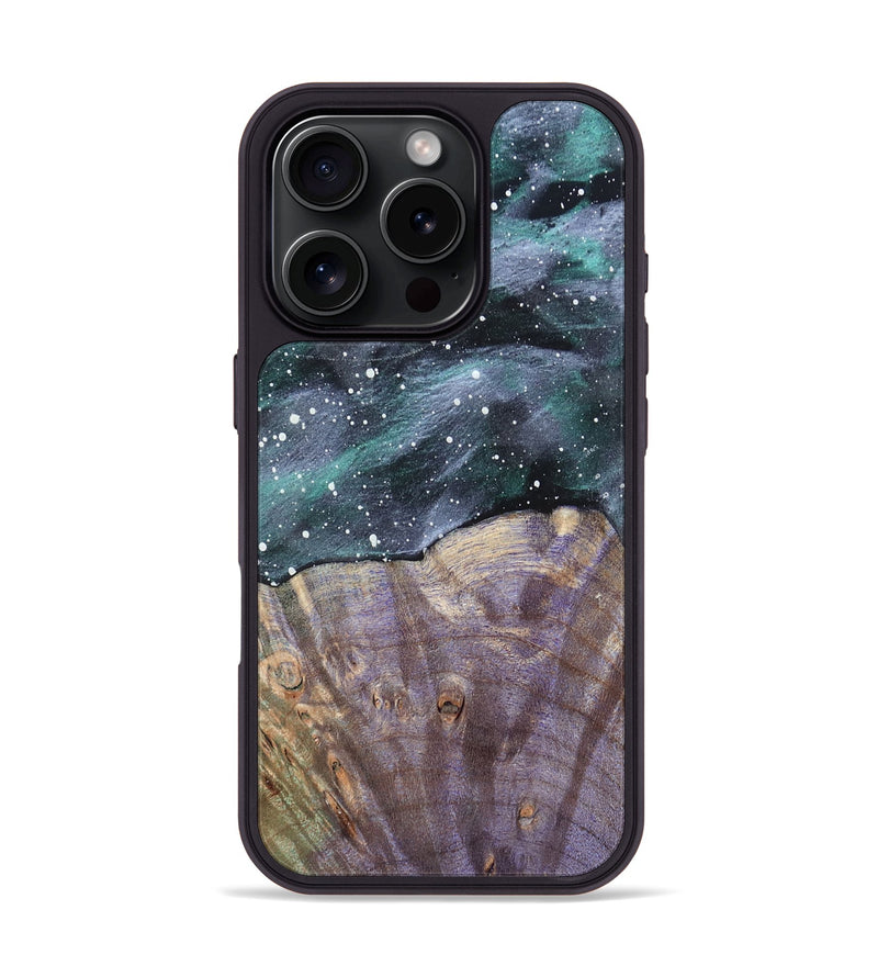 iPhone 16 Pro Wood Phone Case - Ieshia (Cosmos, 820052)
