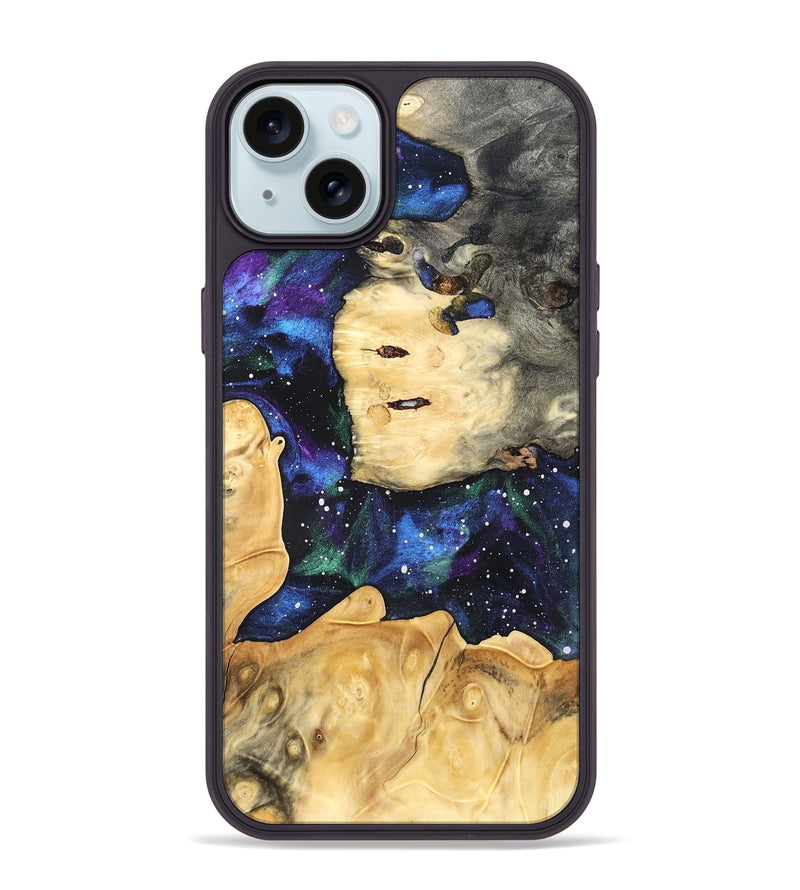 iPhone 15 Plus Wood Phone Case - Elouise (Cosmos, 820053)