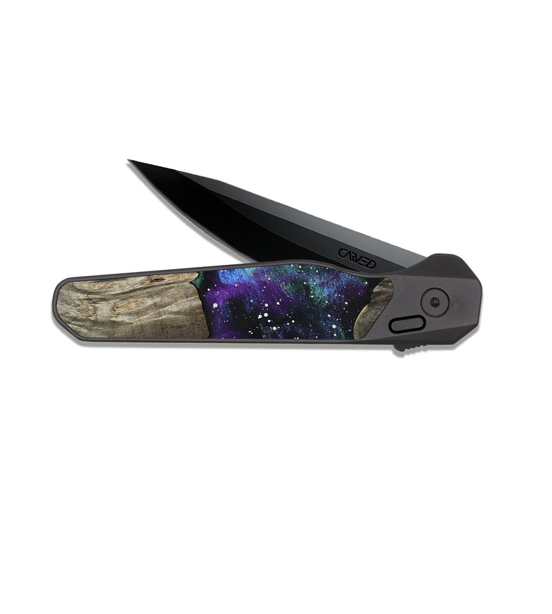 EDC Dark Slate Wood Pocket Knife - Fritz (Cosmos, 820054)