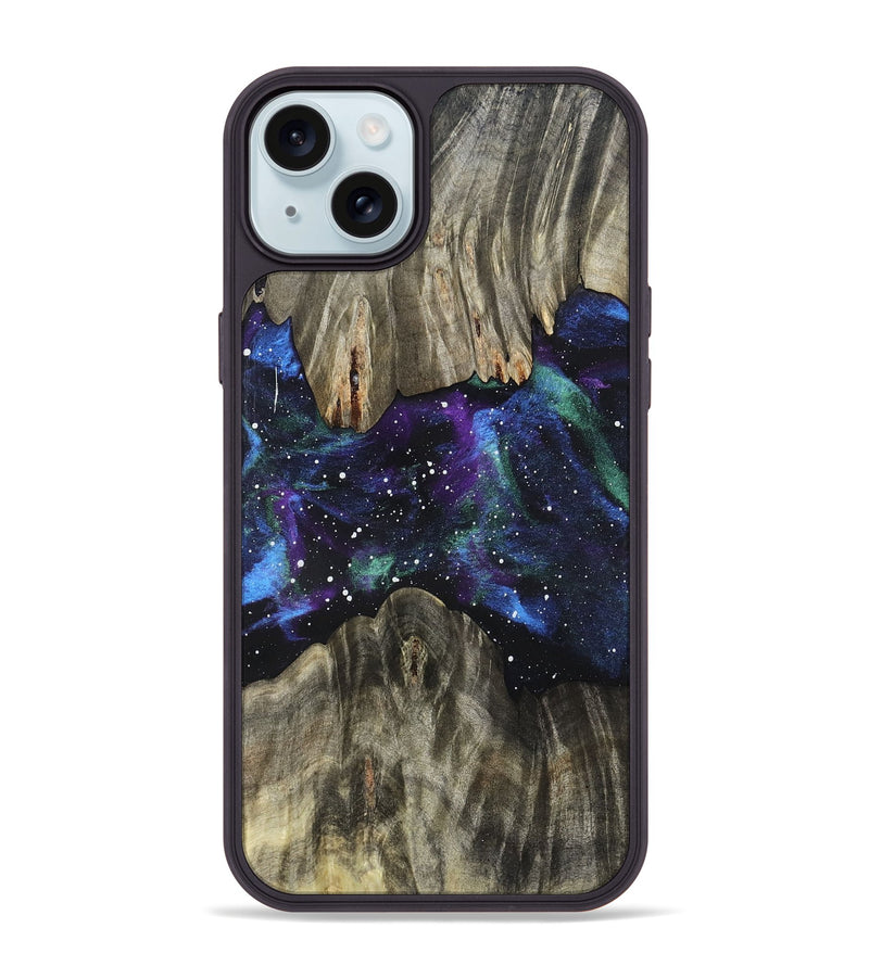 iPhone 15 Plus Wood Phone Case - Fritz (Cosmos, 820054)