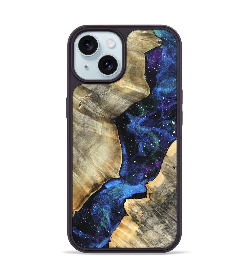 iPhone 15 Wood Phone Case - Hana (Cosmos, 820057)
