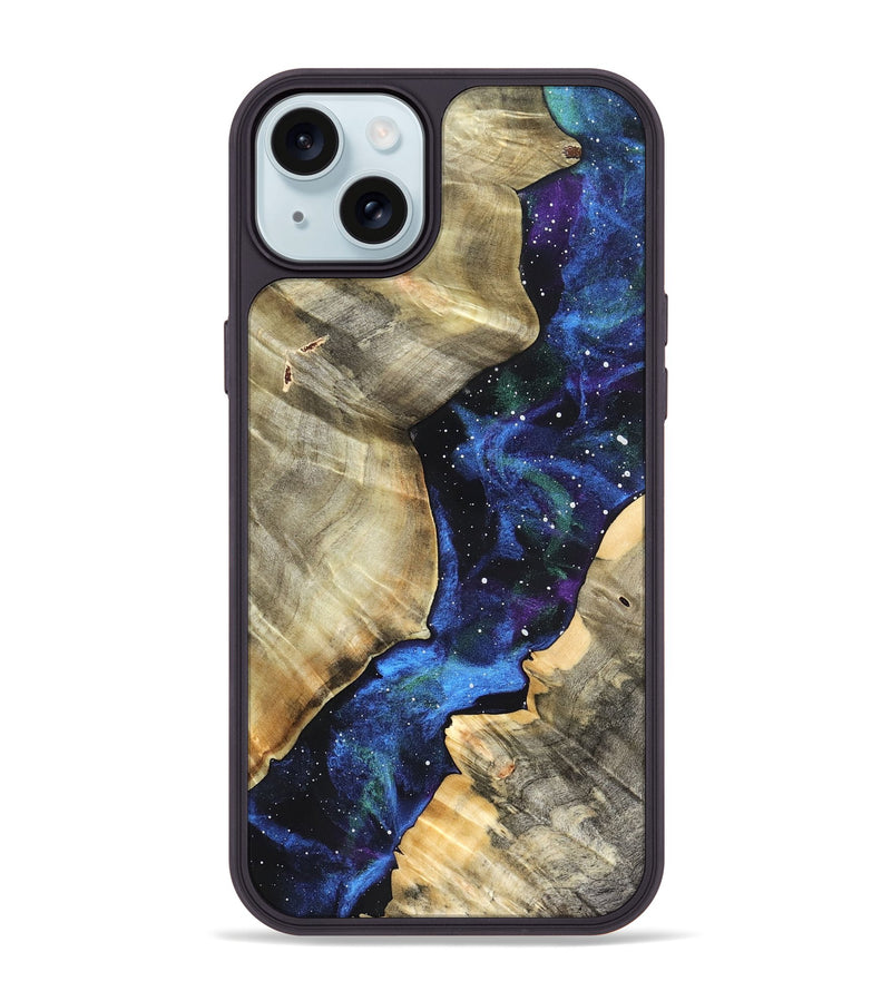 iPhone 15 Plus Wood Phone Case - Hana (Cosmos, 820057)