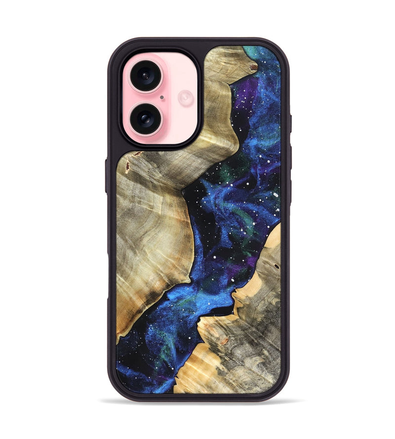 iPhone 16 Wood Phone Case - Hana (Cosmos, 820057)