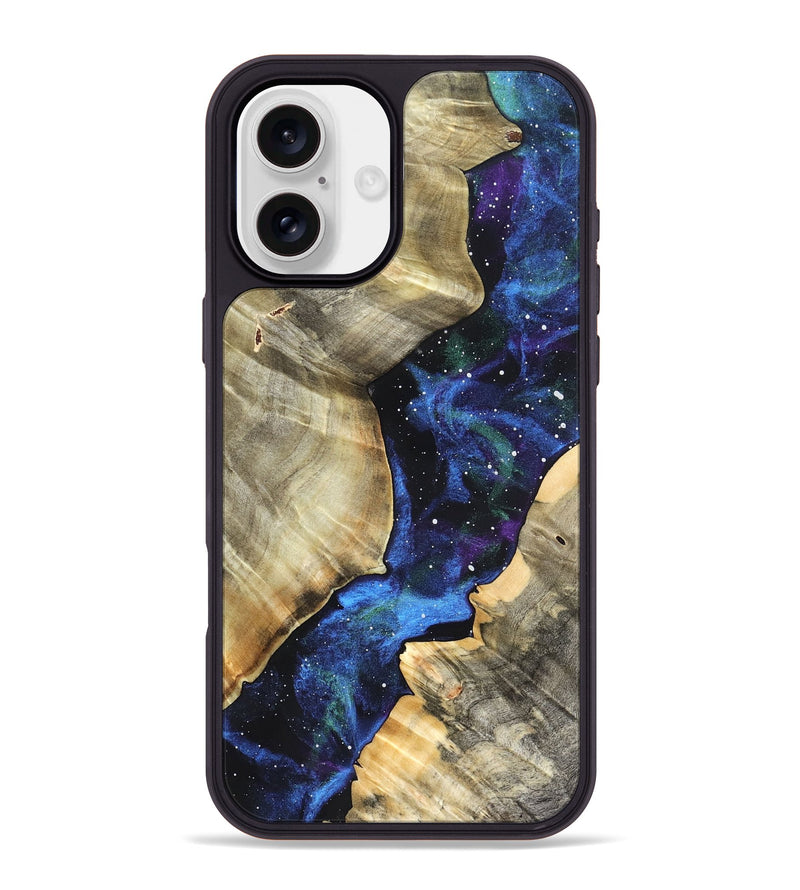 iPhone 16 Plus Wood Phone Case - Hana (Cosmos, 820057)