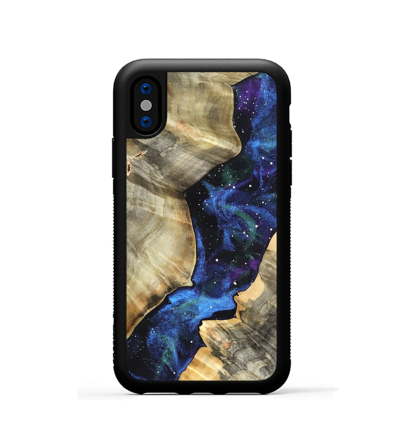 iPhone Xs Wood Phone Case - Hana (Cosmos, 820057)