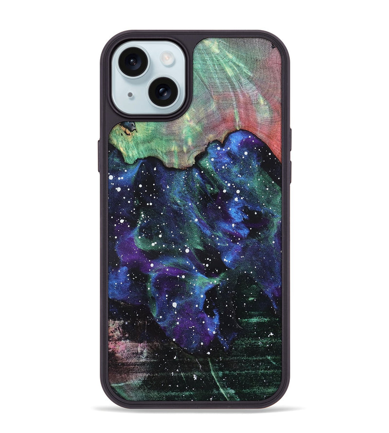 iPhone 15 Plus Wood Phone Case - Waylen (Cosmos, 820059)